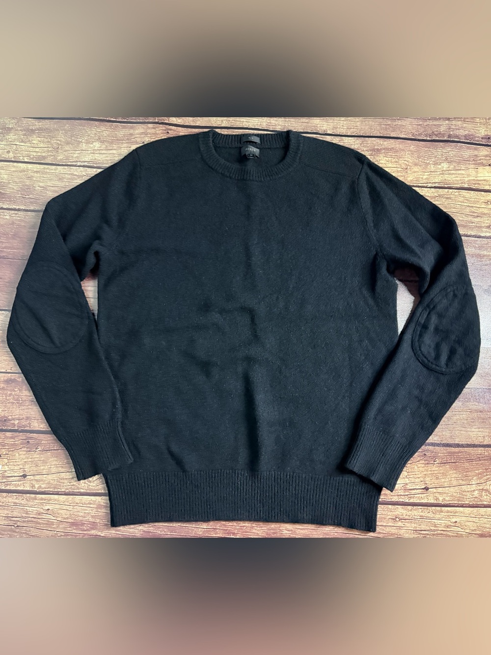 J. Crew Men’s Black Crewneck Sweater Size M
